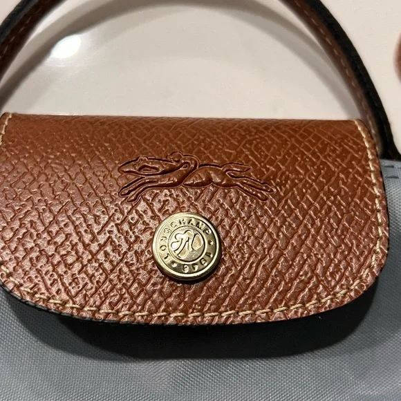 Lonchamp la pliage mini in grey - Picture 6 of 8